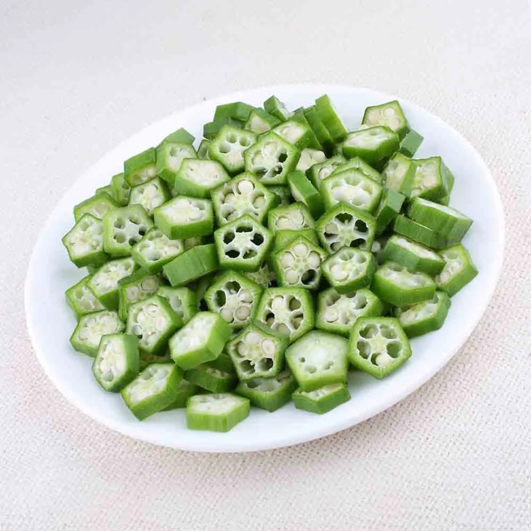 Bhendi Diced